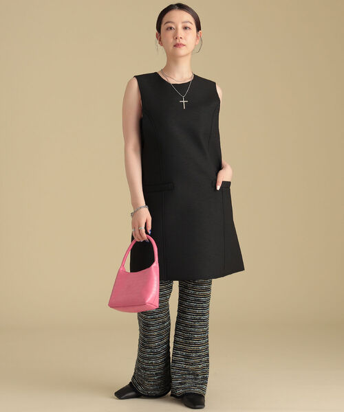 Ray BEAMS(レイビームス)の「Ray BEAMS / ボンディング ミニ ワンピース(ワンピース・レディース・イエロー/ブラック・1/0)」の7枚目の写真