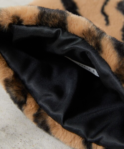 FREAK'S STORE（フリークスストア）の「【WEB限定】フェイクファーショルダーバッグ（ショルダーバッグ・レディース・レオパード/ナチュラル/ブラウン/ブラック・ONE SIZE）」の17枚目の写真