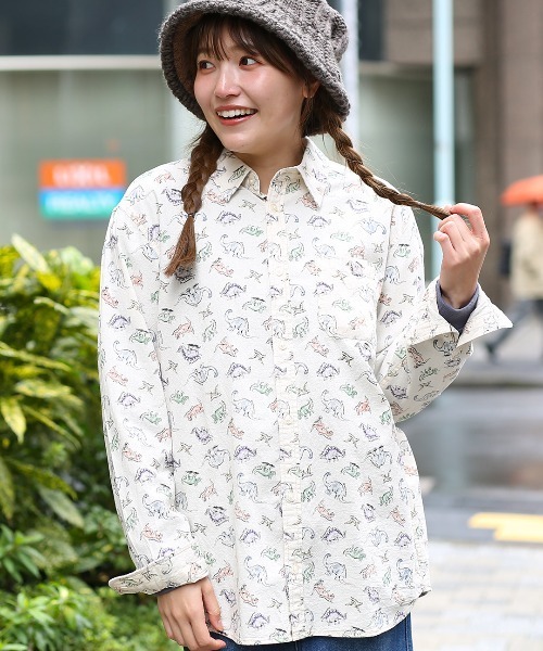 チチカカ(チチカカ)の「イラストソウガラシャツ【ユニセックス】(シャツ/ブラウス・メンズ・その他1/その他2・MEDIUM/LARGE)」の6枚目の写真