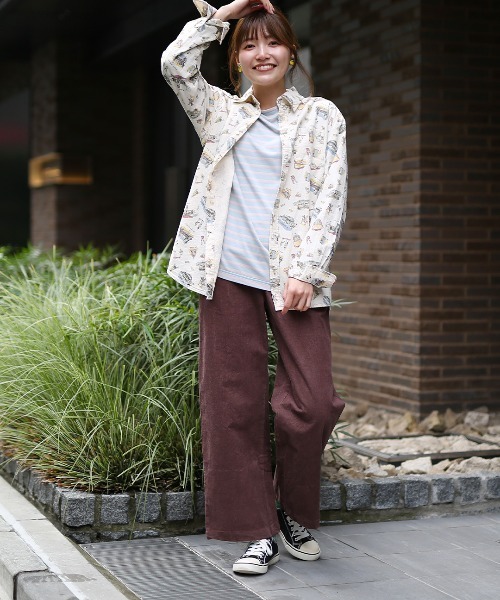 チチカカ(チチカカ)の「イラストソウガラシャツ【ユニセックス】(シャツ/ブラウス・メンズ・その他1/その他2・MEDIUM/LARGE)」の9枚目の写真