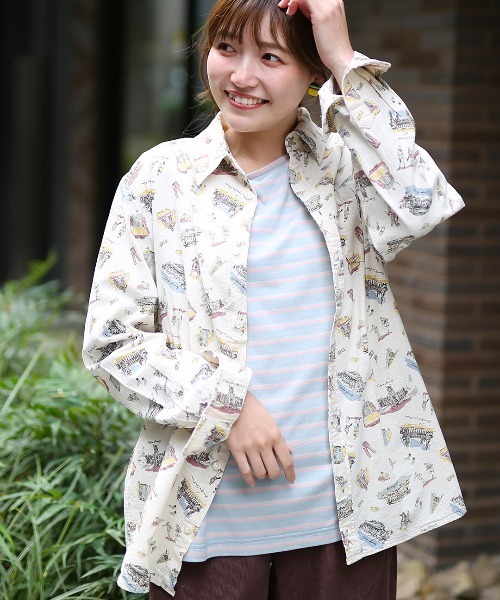 チチカカ(チチカカ)の「イラストソウガラシャツ【ユニセックス】(シャツ/ブラウス・メンズ・その他1/その他2・MEDIUM/LARGE)」の10枚目の写真