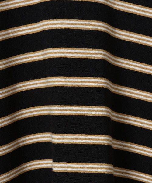 LOWRYS FARM(ローリーズファーム)の「マルチボーダーロンT 126288(Tシャツ/カットソー・キッズ・アイボリー/ブラック/ネイビー・110cm/120cm/130cm/140cm/150cm)」の13枚目の写真