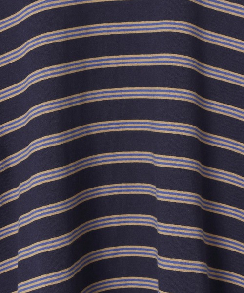 LOWRYS FARM(ローリーズファーム)の「マルチボーダーロンT 126288(Tシャツ/カットソー・キッズ・アイボリー/ブラック/ネイビー・110cm/120cm/130cm/140cm/150cm)」の15枚目の写真