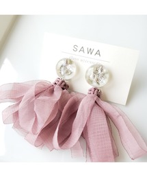 【sawa】フリンジピアス（クラッシュ）(MA)