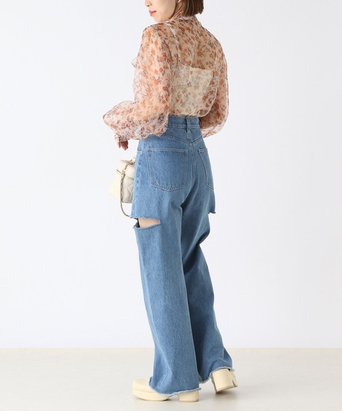 トップス 29 Heather（ヘザー）の「アソートボウタイブラウス 166447（シャツ