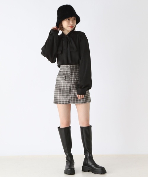 Heather(ヘザー)の「アソートボウタイブラウス 166447(シャツ/ブラウス・レディース・ブラック/レッド系その他/オフホワイト・FREE)」の19枚目の写真