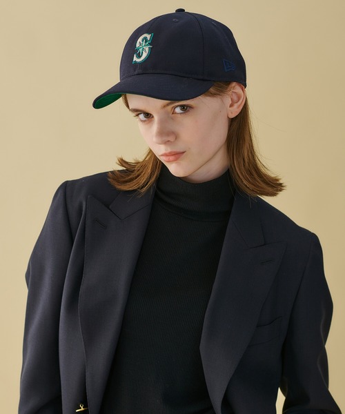 NEW ERA（ニューエラ）の「NEW ERA | 〈別注〉マリナーズ RETRO CROWN 59FIFTY（キャップ・レディース・ネイビー・1/5/4/2/3）」の6枚目の写真