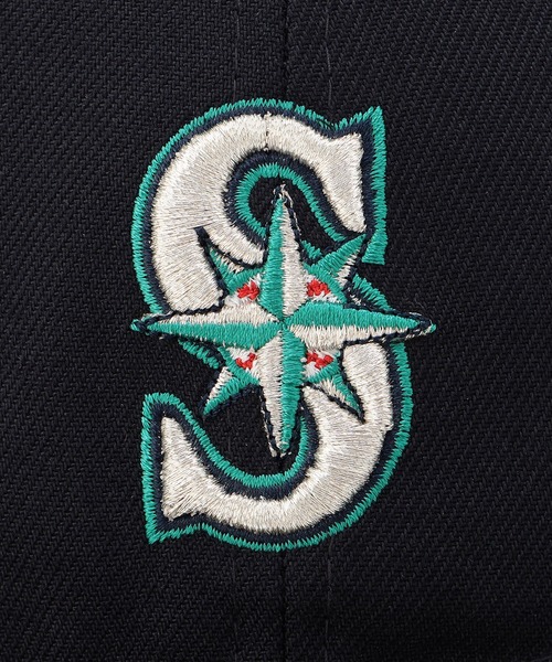 NEW ERA（ニューエラ）の「NEW ERA | 〈別注〉マリナーズ RETRO CROWN 59FIFTY（キャップ・レディース・ネイビー・1/5/4/2/3）」の13枚目の写真