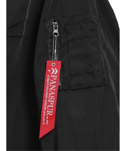 semantic design（セマンティックデザイン）の「セマンティックデザイン/semantic design  ヘビーツイル ボリュームネックMA-1（MA-1・メンズ・カーキ/ブラック・LARGE/MEDIUM/X-LARGE）」の10枚目の写真