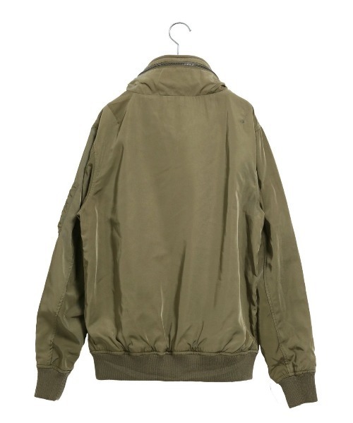 semantic design（セマンティックデザイン）の「セマンティックデザイン/semantic design  ヘビーツイル ボリュームネックMA-1（MA-1・メンズ・カーキ/ブラック・LARGE/MEDIUM/X-LARGE）」の14枚目の写真