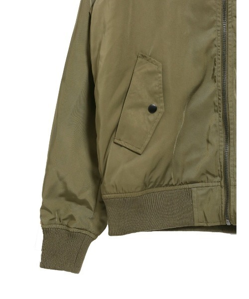 semantic design（セマンティックデザイン）の「セマンティックデザイン/semantic design  ヘビーツイル ボリュームネックMA-1（MA-1・メンズ・カーキ/ブラック・LARGE/MEDIUM/X-LARGE）」の16枚目の写真