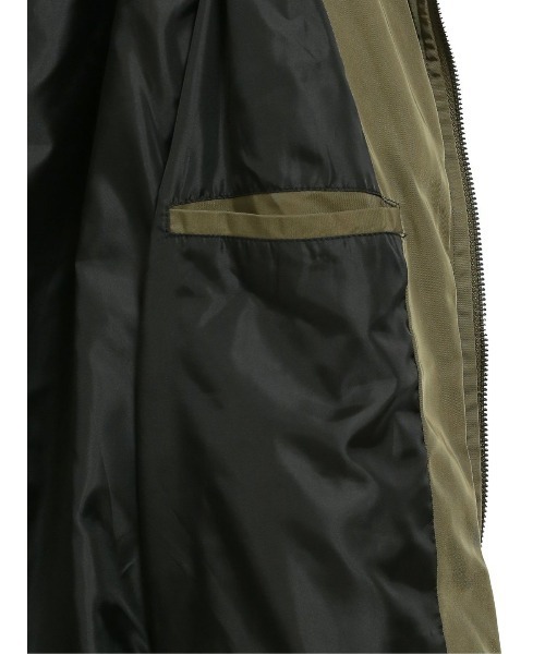 semantic design（セマンティックデザイン）の「セマンティックデザイン/semantic design  ヘビーツイル ボリュームネックMA-1（MA-1・メンズ・カーキ/ブラック・LARGE/MEDIUM/X-LARGE）」の18枚目の写真