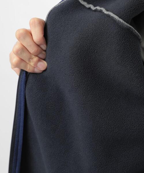 coen（コーエン）の「[洗える]ボアスタンドジップジャケット（ブルゾン・メンズ・ブラウン/オフホワイト/ブラック/グレー・M/S/XL/L）」の9枚目の写真