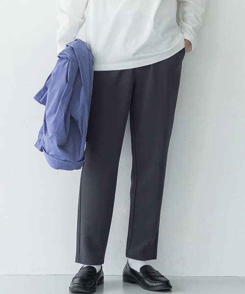 coca(coca)(コカ)の「\新色登場/メンズエンボステーパードパンツ(その他パンツ・メンズ・ブラック/ネイビー・M/L/XL)」の2枚目の写真