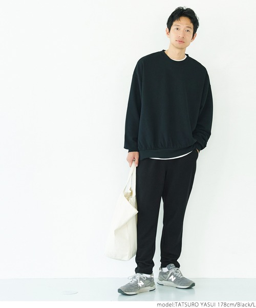 coca(coca)(コカ)の「\新色登場/メンズエンボステーパードパンツ(その他パンツ・メンズ・ブラック/ネイビー・M/L/XL)」の3枚目の写真