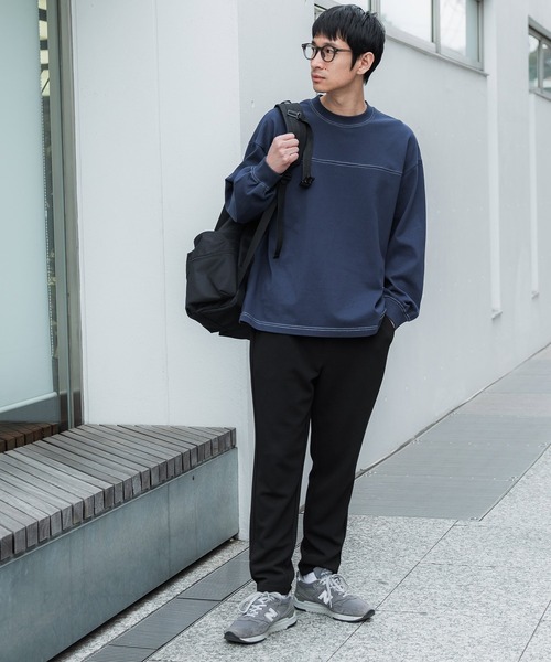 coca(coca)(コカ)の「\新色登場/メンズエンボステーパードパンツ(その他パンツ・メンズ・ブラック/ネイビー・M/L/XL)」の19枚目の写真