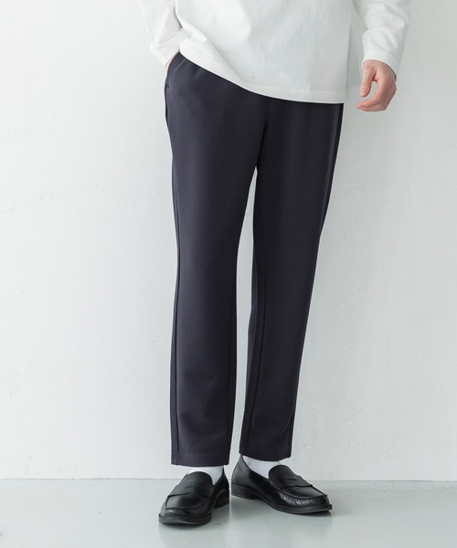 coca(coca)(コカ)の「\新色登場/メンズエンボステーパードパンツ(その他パンツ・メンズ・ブラック/ネイビー・M/L/XL)」の11枚目の写真