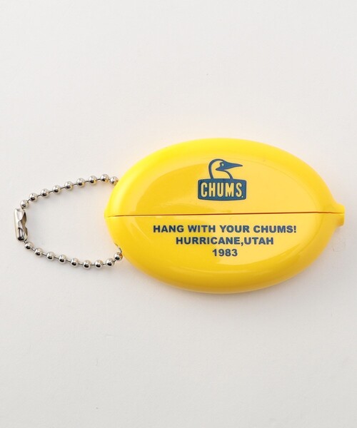 FREAK'S STORE(フリークスストア)の「【限定展開】 CHUMS/チャムス CHUMSLogo Quikoin with BallChain/チャムスロゴ クイコイン ウィズ ボールチェーン/コインケース/CH61-1005(コインケース・メンズ・サックスブルー/レッド/イエロー/パープル/ネイビー・ONE SIZE)」の6枚目の写真