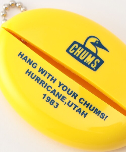 FREAK'S STORE(フリークスストア)の「【限定展開】 CHUMS/チャムス CHUMSLogo Quikoin with BallChain/チャムスロゴ クイコイン ウィズ ボールチェーン/コインケース/CH61-1005(コインケース・メンズ・サックスブルー/レッド/イエロー/パープル/ネイビー・ONE SIZE)」の10枚目の写真