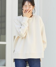 SHOO・LA・RUE | サイドにスリット入りで抜け感あり！スエード調トップス(Tシャツ/カットソー)