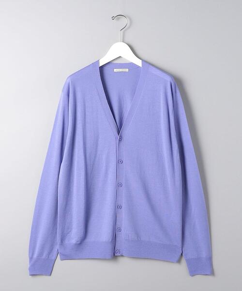 UNITED ARROWS(ユナイテッドアローズ)の「ニット カーディガン(カーディガン/ボレロ・メンズ・その他1/ネイビー/グレー/ライラック・L/XL/M/S)」の4枚目の写真