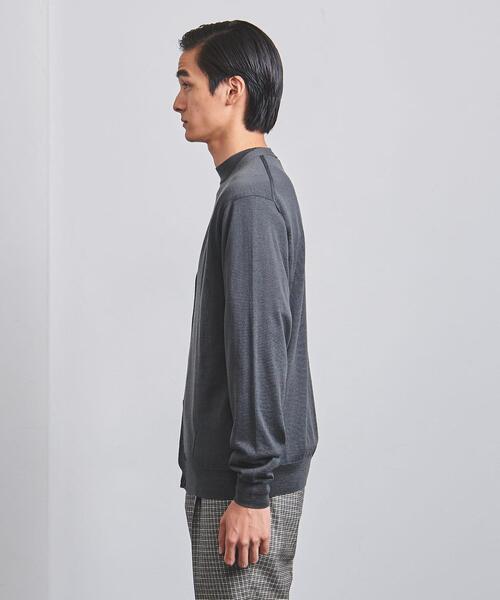 UNITED ARROWS(ユナイテッドアローズ)の「ニット カーディガン(カーディガン/ボレロ・メンズ・その他1/ネイビー/グレー/ライラック・L/XL/M/S)」の6枚目の写真