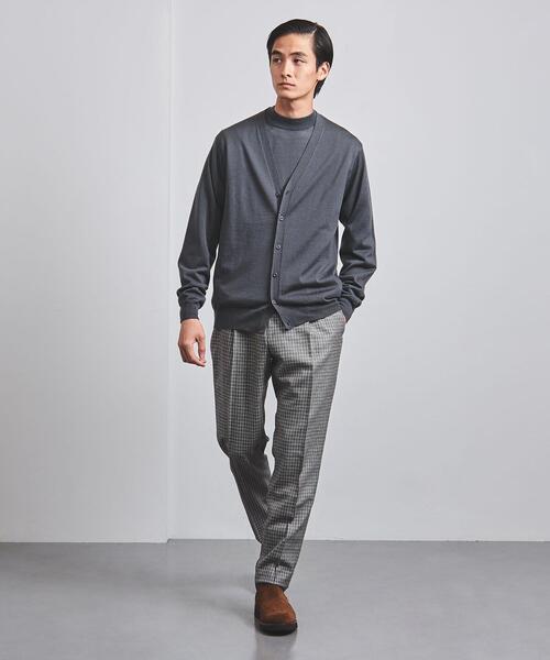 UNITED ARROWS(ユナイテッドアローズ)の「ニット カーディガン(カーディガン/ボレロ・メンズ・その他1/ネイビー/グレー/ライラック・L/XL/M/S)」の9枚目の写真