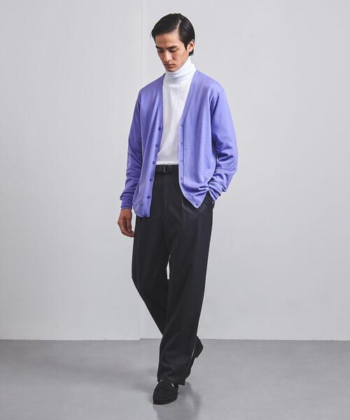 UNITED ARROWS(ユナイテッドアローズ)の「ニット カーディガン(カーディガン/ボレロ・メンズ・その他1/ネイビー/グレー/ライラック・L/XL/M/S)」の13枚目の写真