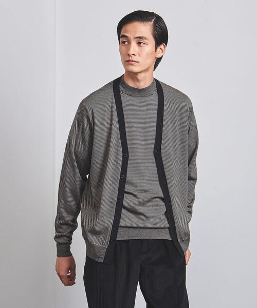 UNITED ARROWS(ユナイテッドアローズ)の「ニット カーディガン(カーディガン/ボレロ・メンズ・その他1/ネイビー/グレー/ライラック・L/XL/M/S)」の14枚目の写真