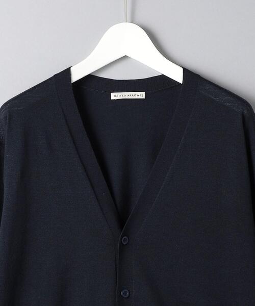 UNITED ARROWS(ユナイテッドアローズ)の「ニット カーディガン(カーディガン/ボレロ・メンズ・その他1/ネイビー/グレー/ライラック・L/XL/M/S)」の19枚目の写真