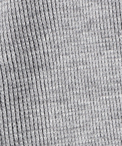 HIDEAWAYS NICOLE（ハイダウェイニコル）の「肩ファスナ－モックネックニット（ニット/セーター・メンズ・グレー/ホワイト×ブラック/ブラック×ホワイト/ボルドー・MEDIUM/LARGE/X-LARGE）」の10枚目の写真