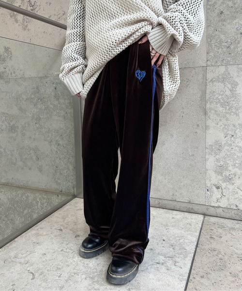 sedacle(セダクル)の「ベロアフレアパンツ(その他パンツ・メンズ・ブラウン/ネイビー・LARGE/MEDIUM)」の16枚目の写真