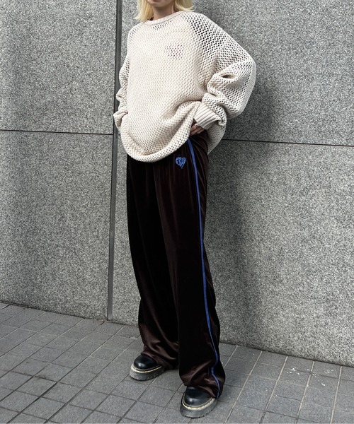 sedacle(セダクル)の「ベロアフレアパンツ(その他パンツ・メンズ・ブラウン/ネイビー・LARGE/MEDIUM)」の6枚目の写真