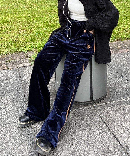 sedacle(セダクル)の「ベロアフレアパンツ(その他パンツ・メンズ・ブラウン/ネイビー・LARGE/MEDIUM)」の5枚目の写真