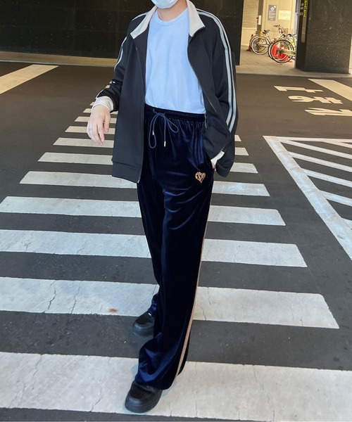 sedacle(セダクル)の「ベロアフレアパンツ(その他パンツ・メンズ・ブラウン/ネイビー・LARGE/MEDIUM)」の10枚目の写真