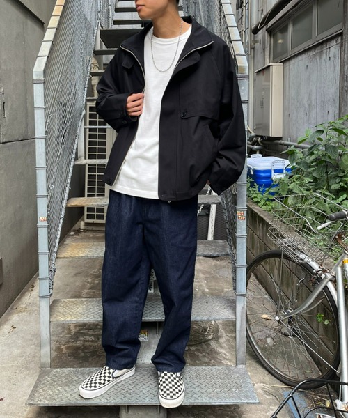 CIAOPANIC(チャオパニック)の「ガンフラップスタンドブルゾン(ブルゾン・メンズ・ブラック/グレー/ブラウン・LARGE/MEDIUM)」の6枚目の写真