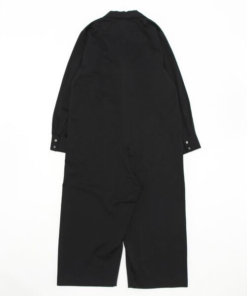 Hart(ハート)の「Hart / cotton tailored all in one(コットンテーラードオールインワン)(つなぎ/オールインワン・レディース・ブラック・38)」の2枚目の写真