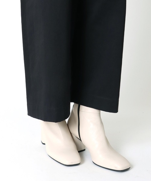 Hart(ハート)の「Hart / cotton tailored all in one(コットンテーラードオールインワン)(つなぎ/オールインワン・レディース・ブラック・38)」の12枚目の写真