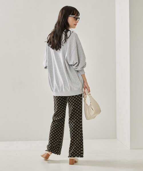 FREAK'S STORE（フリークスストア）の「MLB × FREAK'S STORE/エムエルビー MLB NY裏起毛クルーネックスウェット（スウェット・レディース・ネイビー/ブラック/グレー/ナチュラル・ﾌﾘ-）」の22枚目の写真