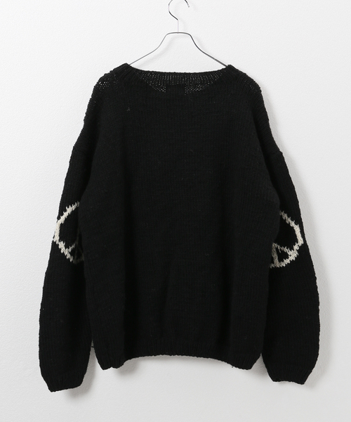 MacMahon Knitting Mills/マクマホンニッティングミルズ】Line Peace Knit