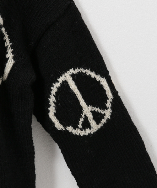 MacMahon Knitting Mills/マクマホンニッティングミルズ】Line Peace Knit