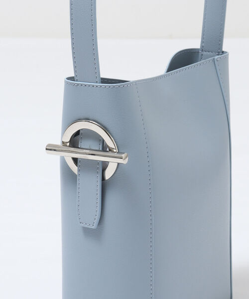 NOLLEY’S Sophi（ノーリーズソフィ）の「メタルマンテルワンハンドルバッグS（トートバッグ・レディース・ホワイト/グレー/サックスブルー/ピンクベージュ・FREE）」の22枚目の写真