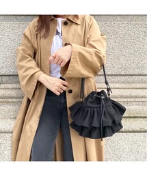 【インスタグラマー chiyoさん×LA BAGAGERIE】フリルバケットバッグ