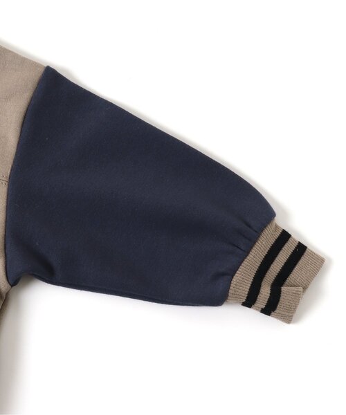 BREEZE（ブリーズ）の「ラインリブパーカー（パーカー・キッズ・ブラック/グレー・110/130/100/120/140/90/150）」の9枚目の写真