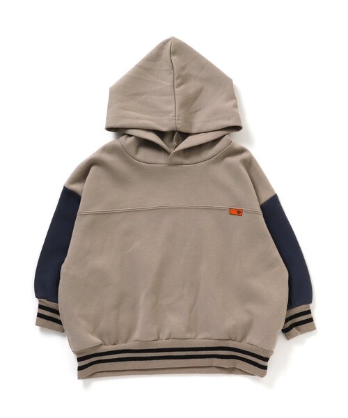 BREEZE（ブリーズ）の「ラインリブパーカー（パーカー・キッズ・ブラック/グレー・110/130/100/120/140/90/150）」の13枚目の写真