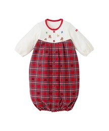 ななめろ♡　美品　ミキハウス　ロンパース　カバーオール　チェック カバーオール – ミキハウスオフィシャルサイト