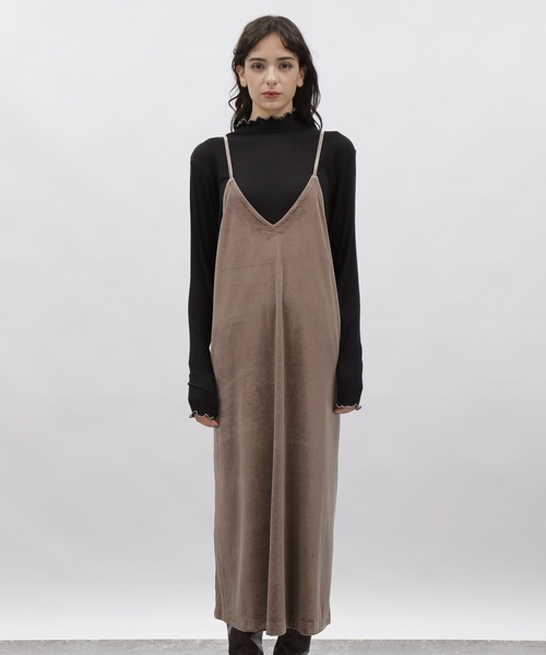 LAKOLE（ラコレ）の「ベロアキャミワンピース / 174828（ワンピース・レディース・ブラック/ブラウン系その他/ラベンダー・SMALL/MEDIUM）」の7枚目の写真