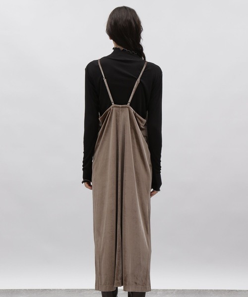 LAKOLE（ラコレ）の「ベロアキャミワンピース / 174828（ワンピース・レディース・ブラック/ブラウン系その他/ラベンダー・SMALL/MEDIUM）」の5枚目の写真