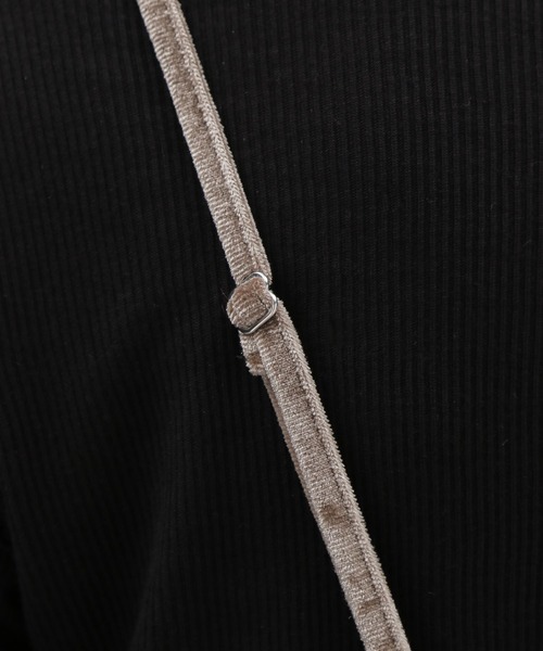 LAKOLE（ラコレ）の「ベロアキャミワンピース / 174828（ワンピース・レディース・ブラック/ブラウン系その他/ラベンダー・SMALL/MEDIUM）」の10枚目の写真