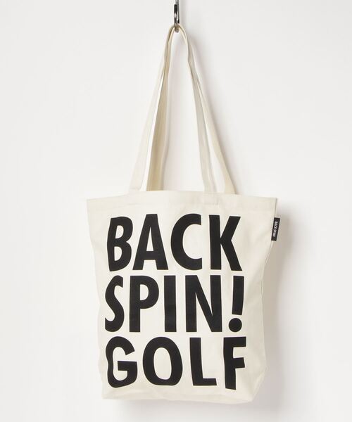 RAWLIFE（ロウライフ）の「BACK SPIN!GOLF/バックスピンゴルフ/ORIGINAL TOTE BAG（トートバッグ）」 WEAR